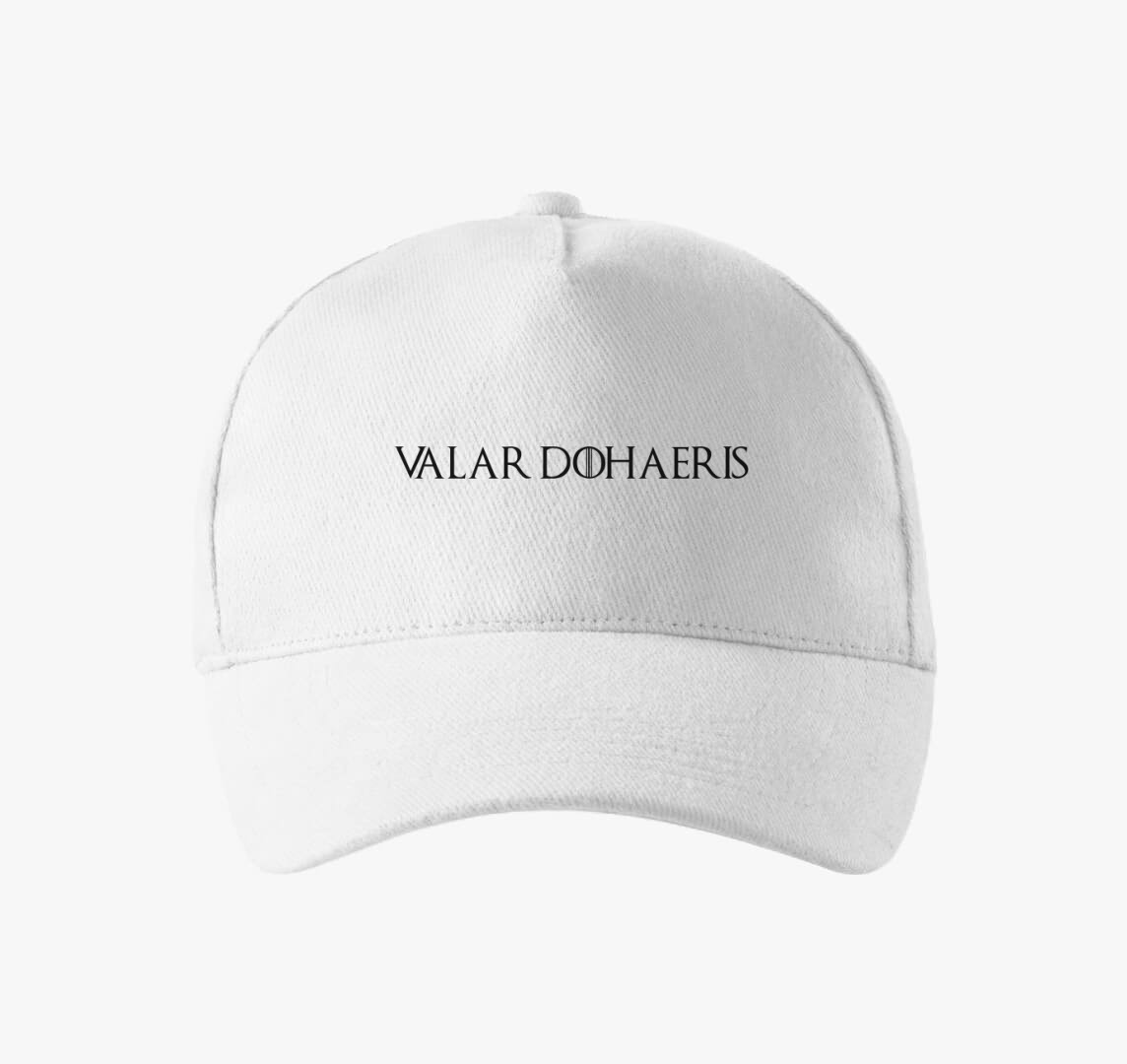 Valar dohaeris - Trónok harca baseball sapka — Fehér