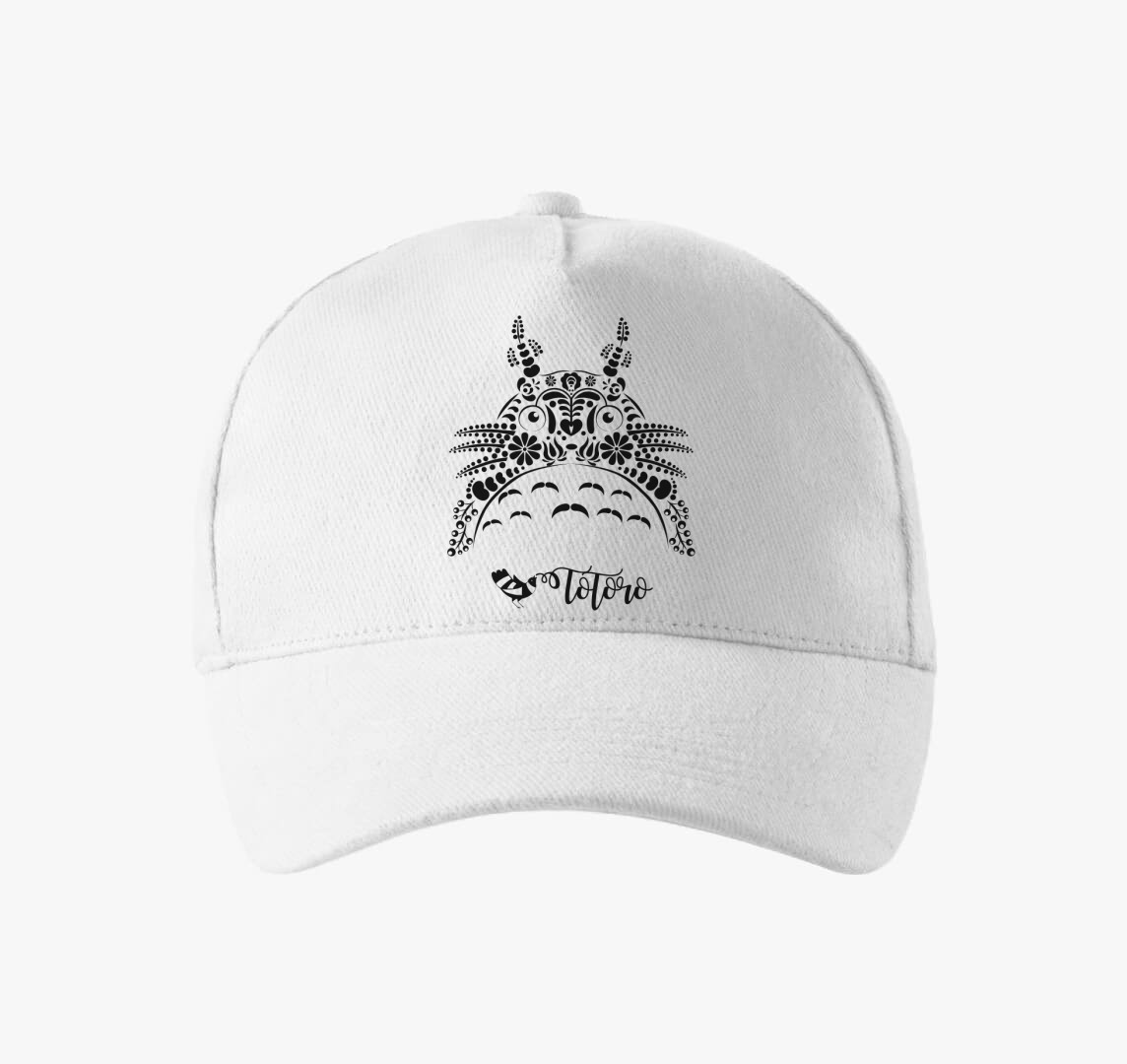 Totoro baseball sapka — Fehér
