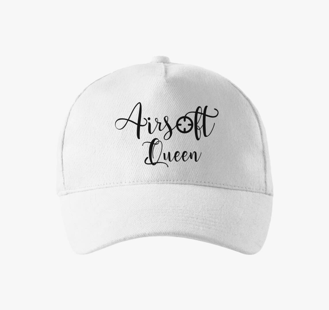 Airsoft Queen baseball sapka — Fehér