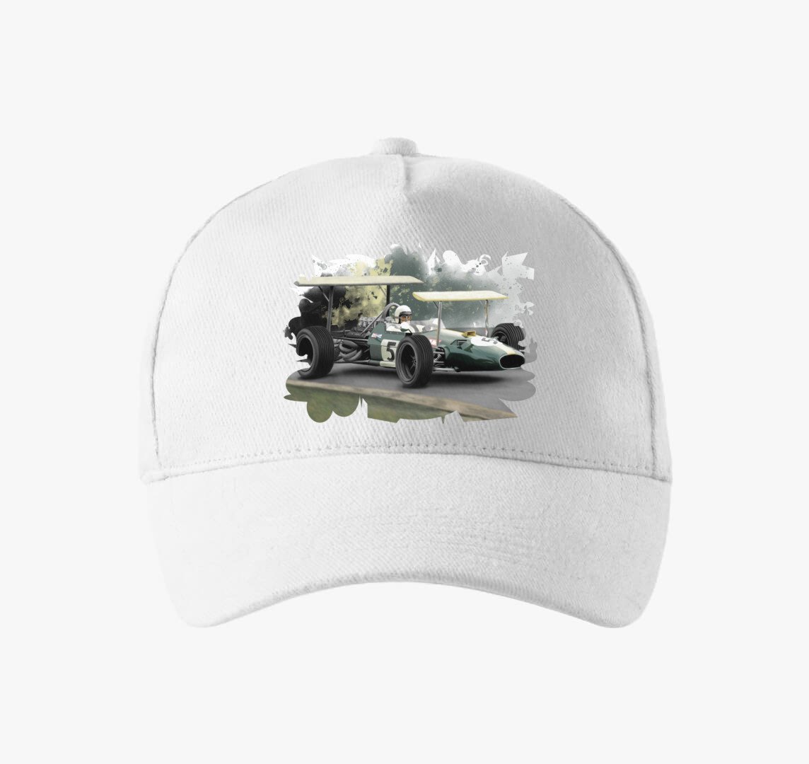Jack Brabham baseball sapka — Fehér