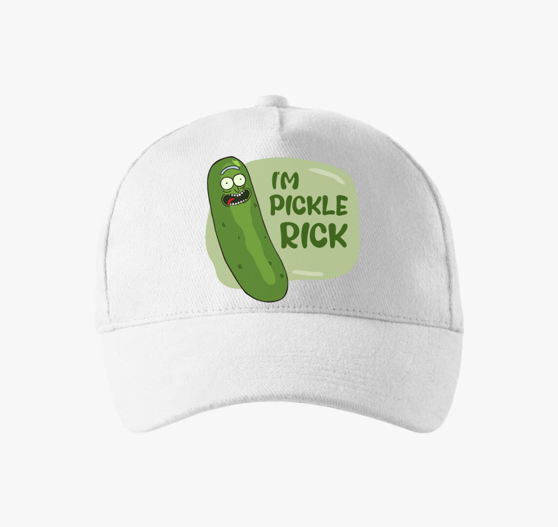 Uborka Rick baseball sapka — Fehér