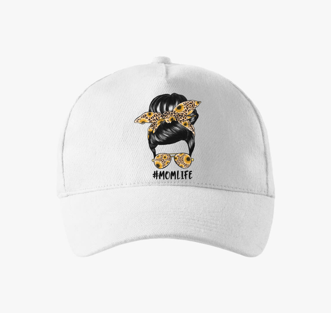 #MOMLIFE baseball sapka — Fehér