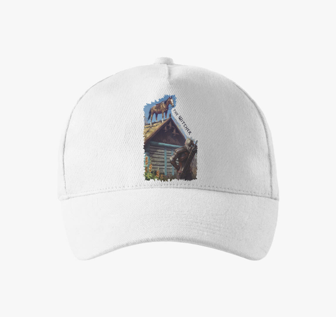 Roach Witcher baseball sapka — Fehér