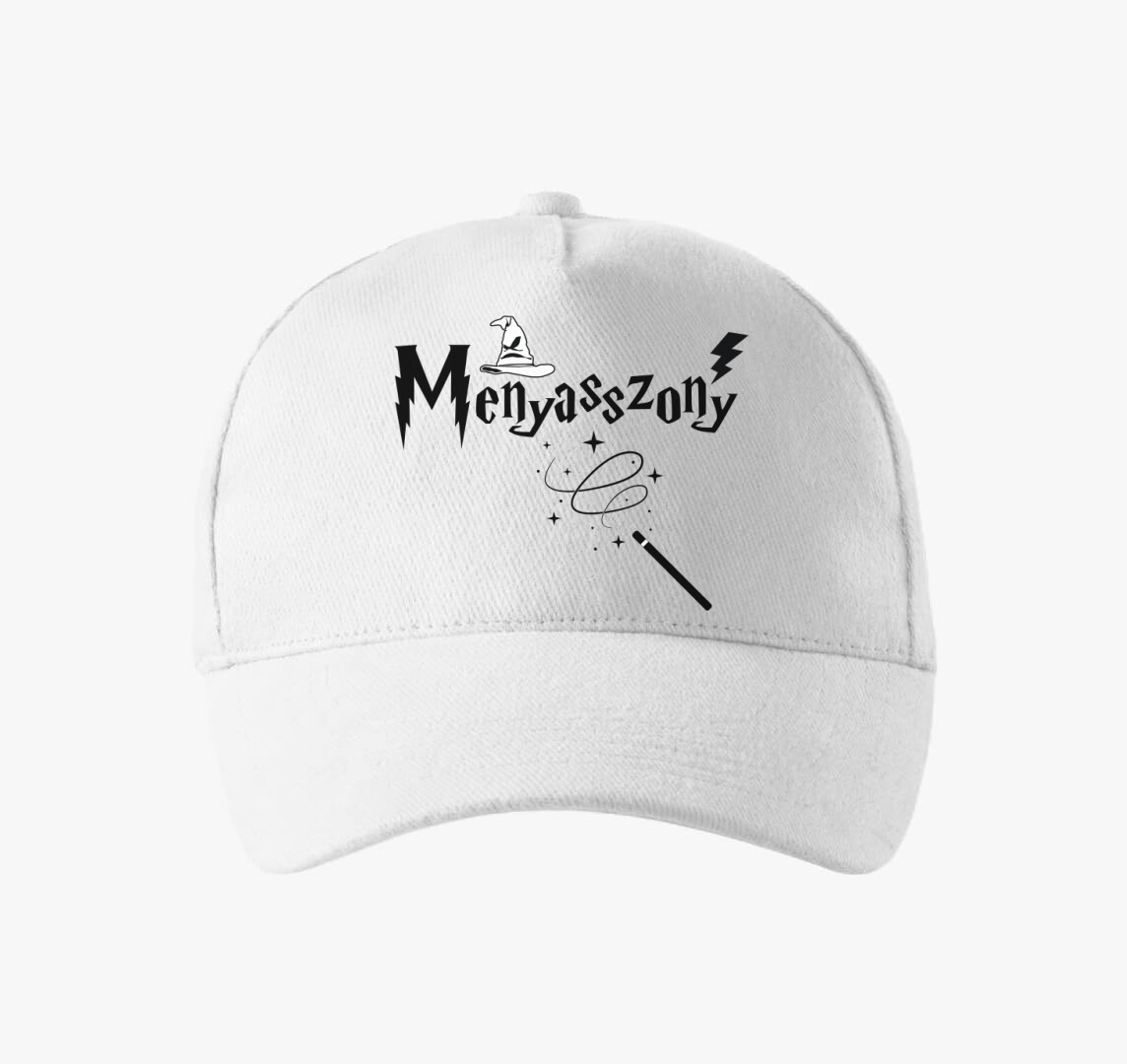 Varázslatos menyasszony baseball sapka — Fehér