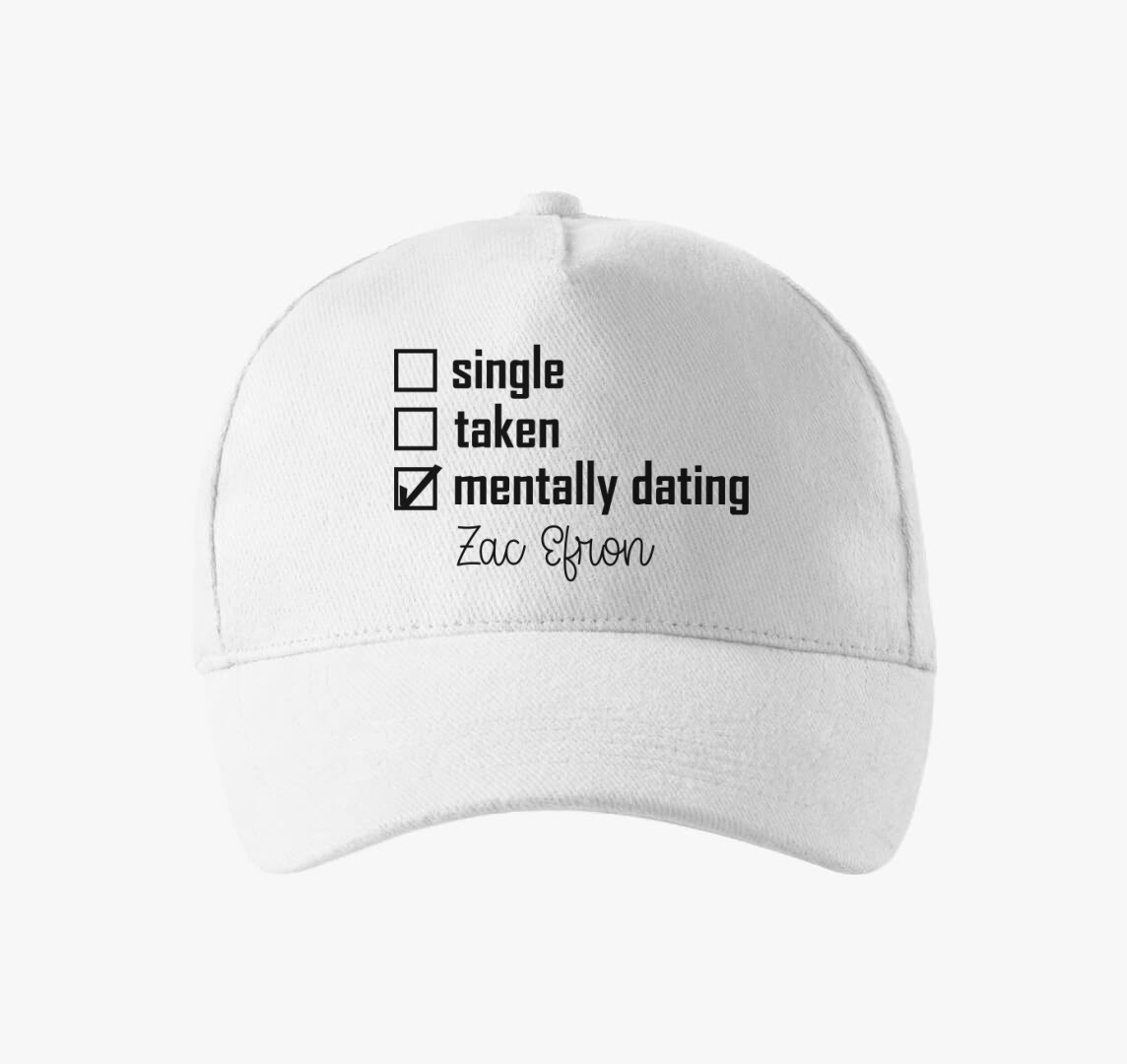 Mentally dating Zac baseball sapka — Fehér
