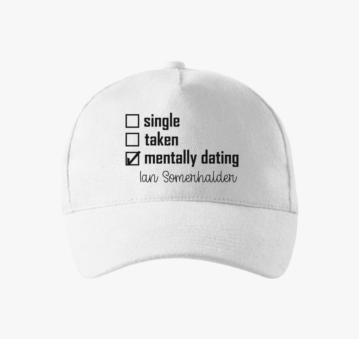 Mentally dating Ian baseball sapka — Fehér