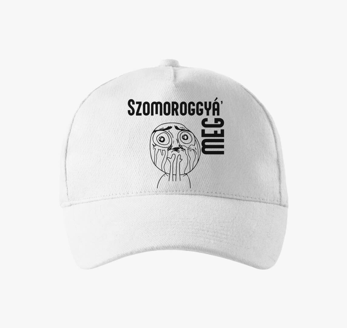 Szomoroggyá meg baseball sapka — Fehér