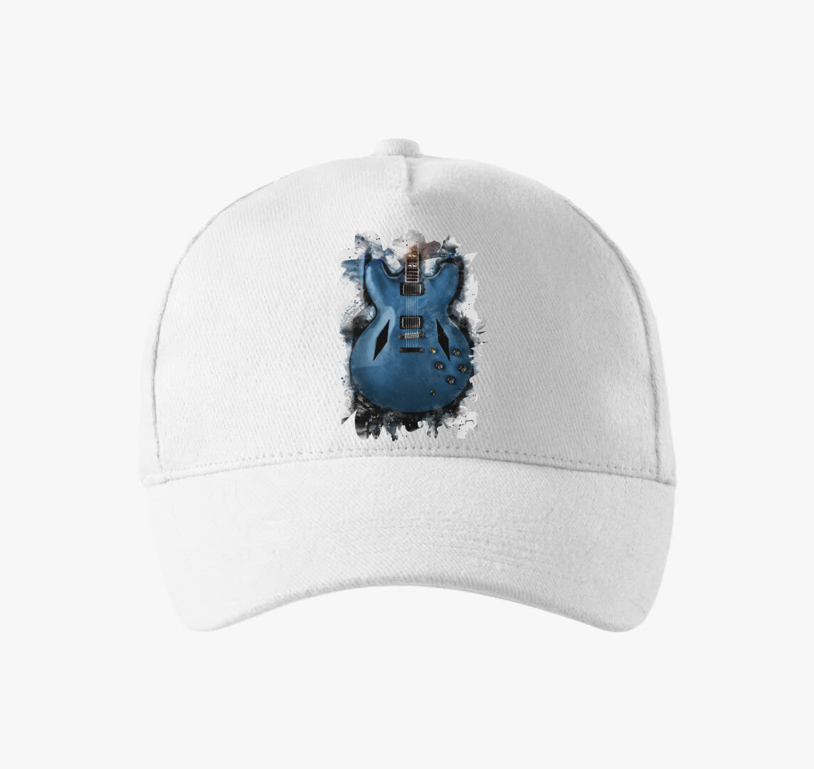 Dave Grohl gitár baseball sapka — Fehér