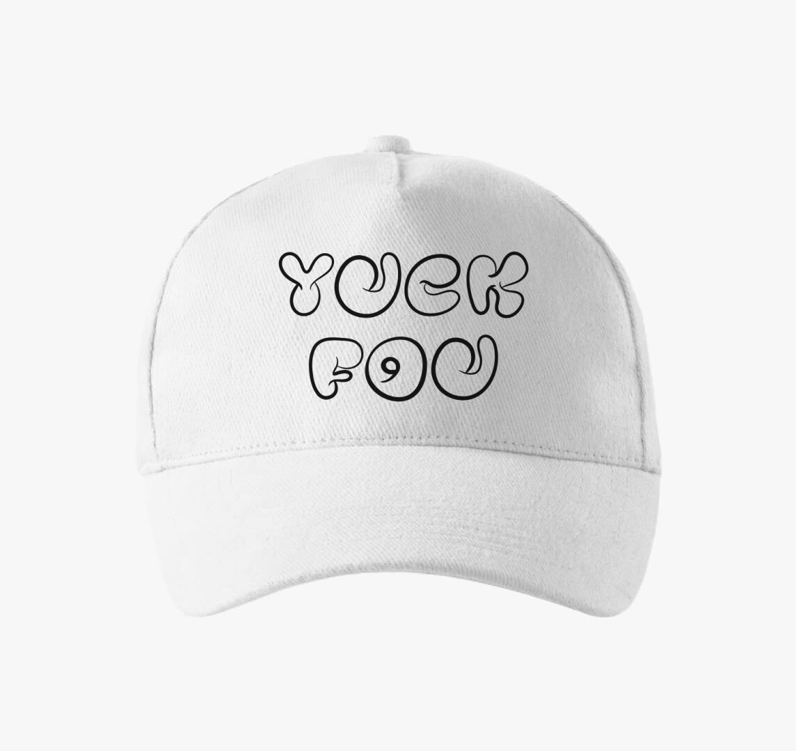 Yuck fou baseball sapka — Fehér