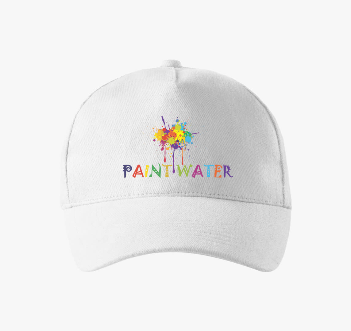 Paint water baseball sapka — Fehér