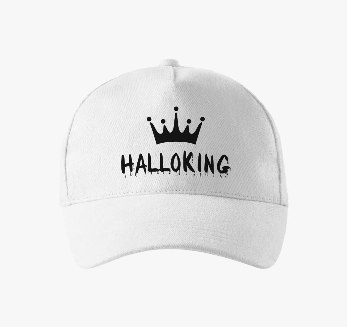 HalloKing baseball sapka — Fehér
