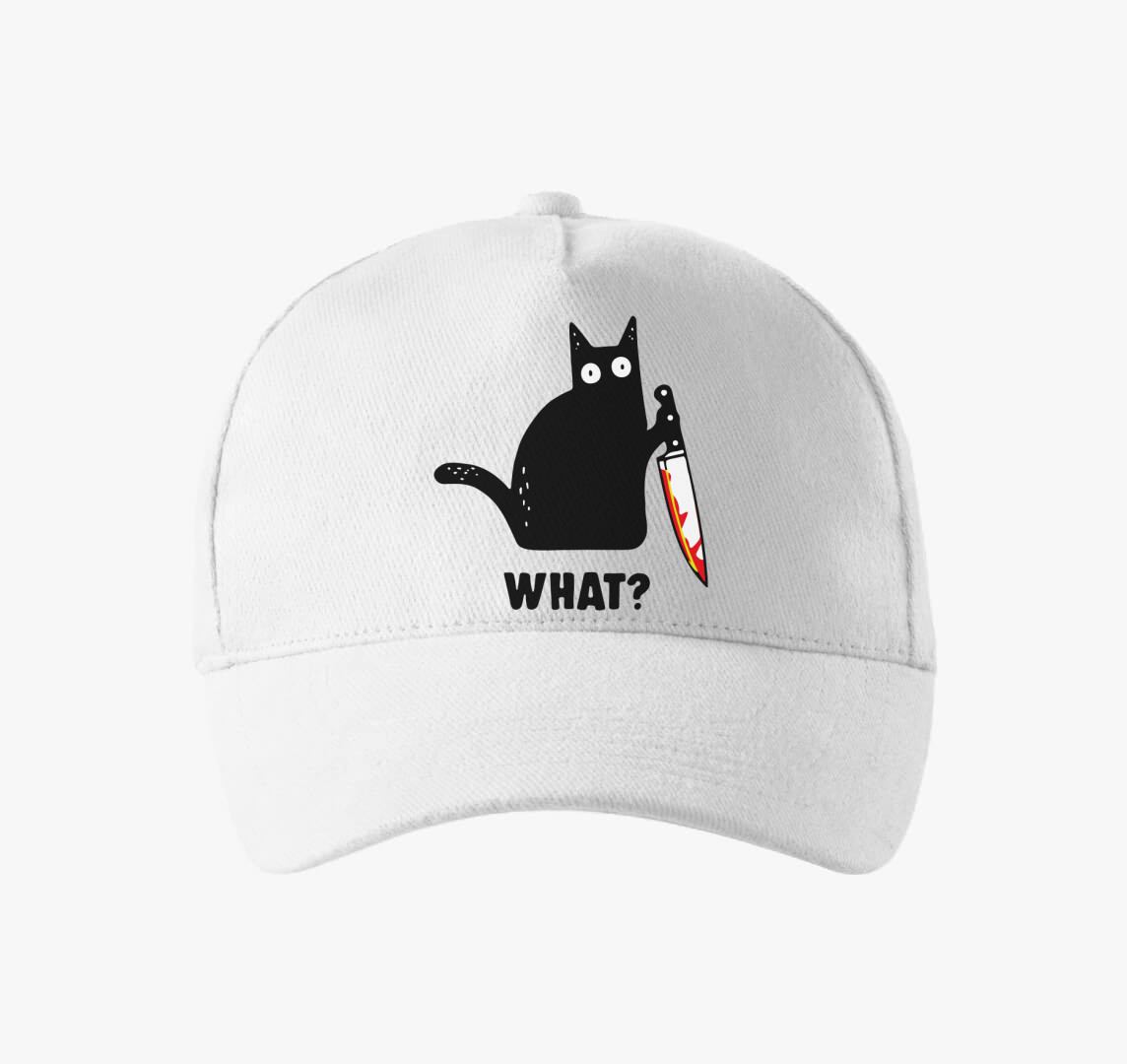 Cat knife baseball sapka — Fehér