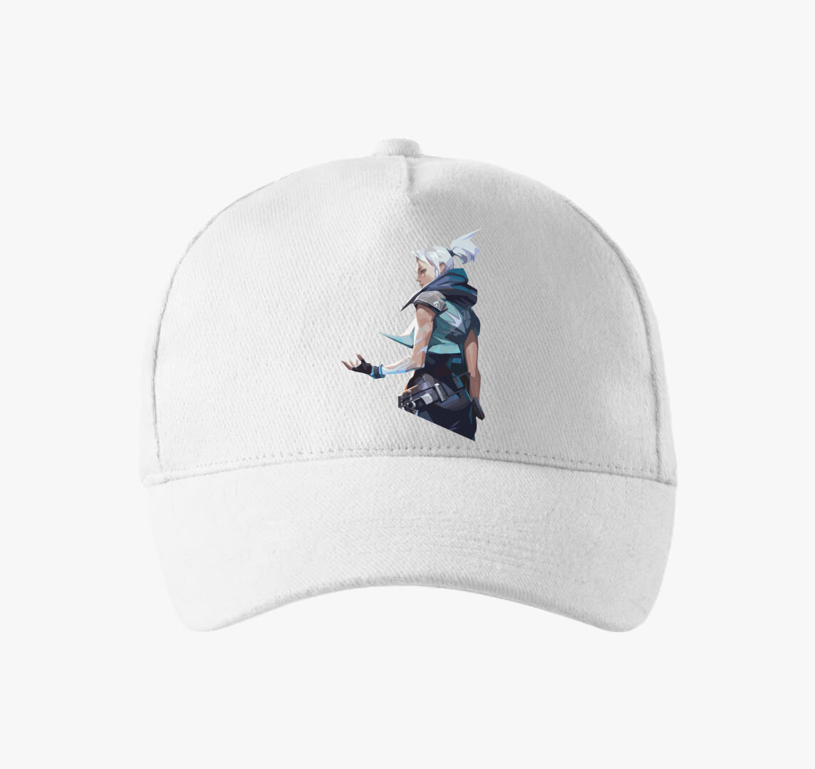 Valorant Jett Agent baseball sapka — Fehér