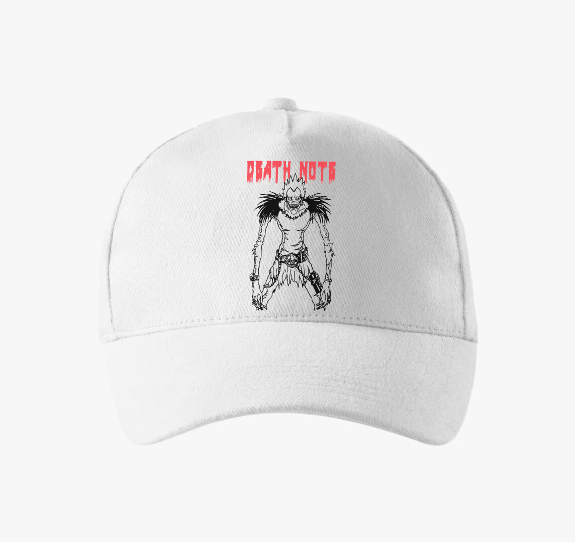 Deathnote art baseball sapka — Fehér