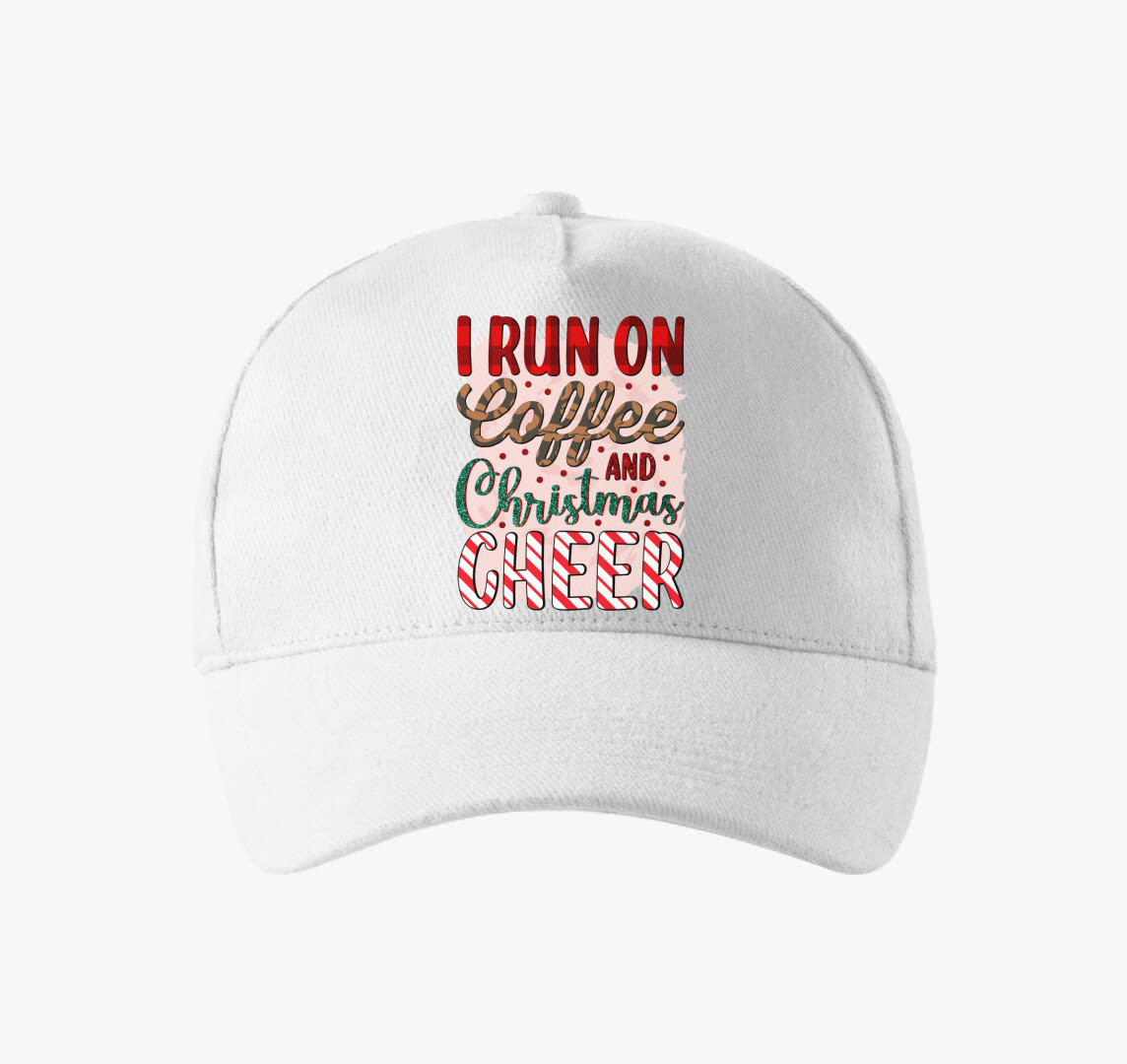 Xmas coffee baseball sapka — Fehér