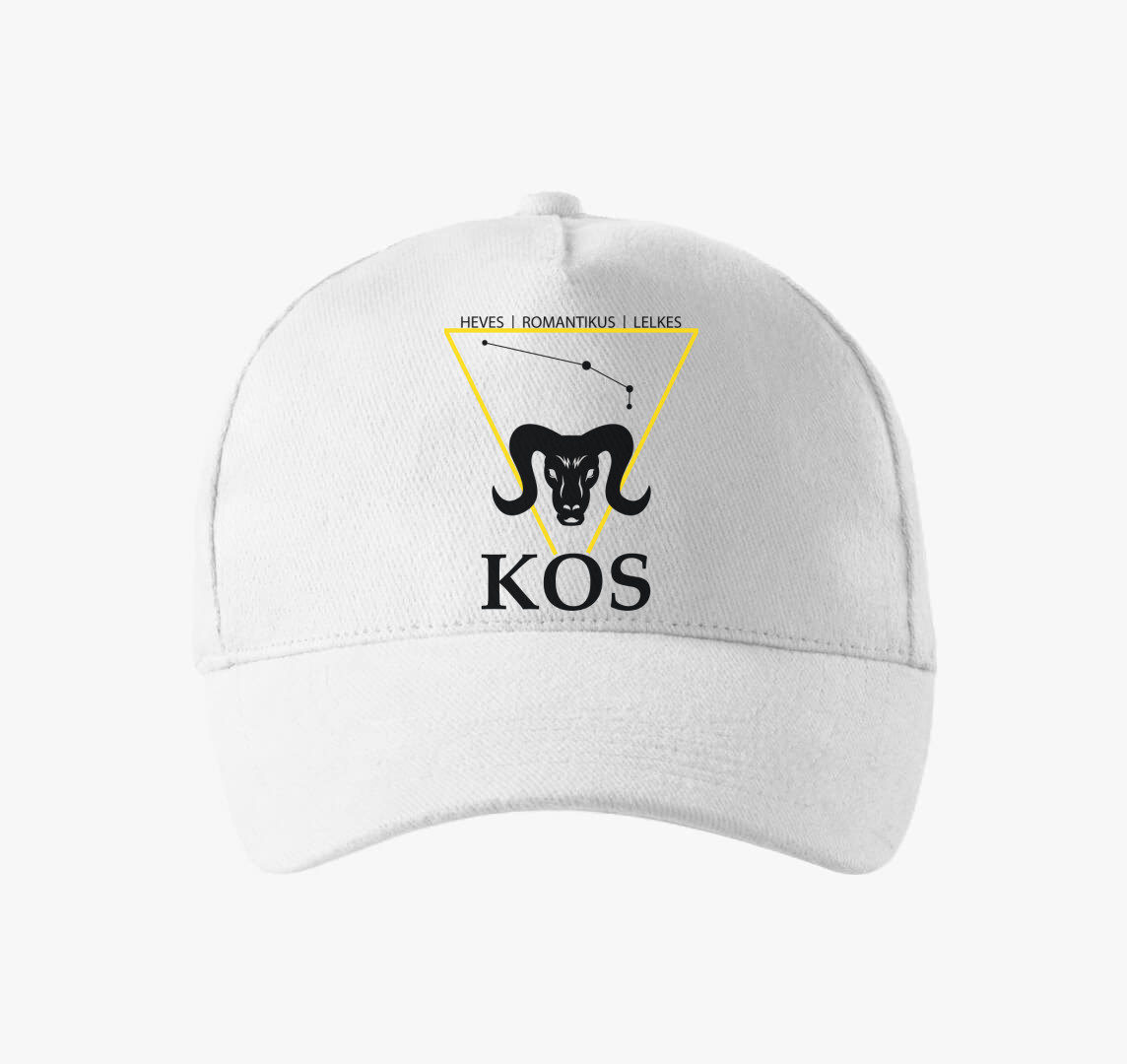 Horoszkóp KOS baseball sapka — Fehér