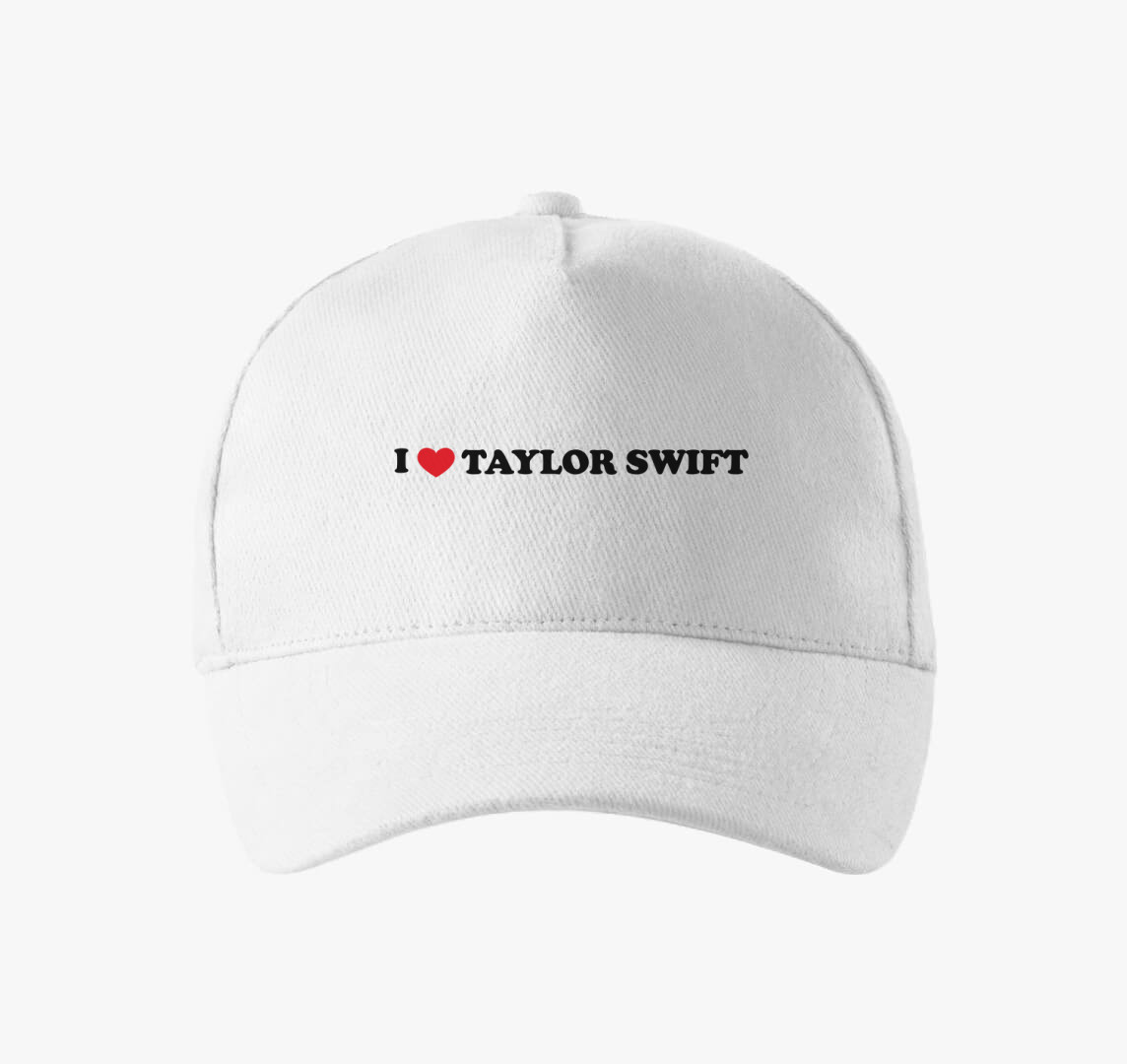 Love TS black baseball sapka — Fehér