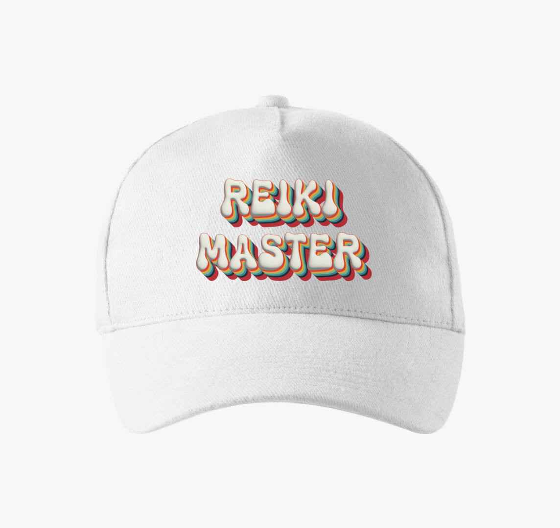 Reiki mester baseball sapka — Fehér