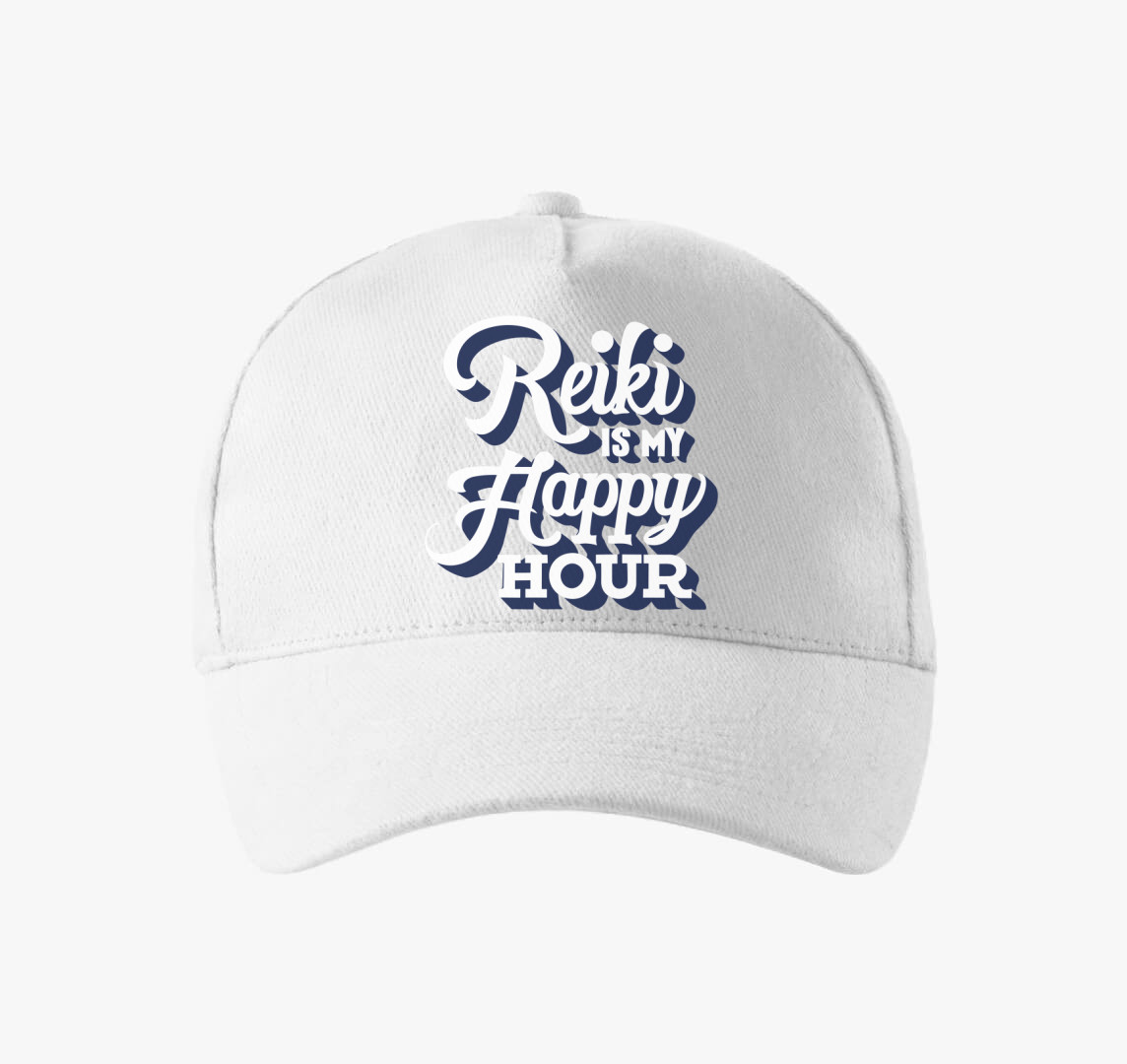 Reiki is my happy hour baseball sapka — Fehér