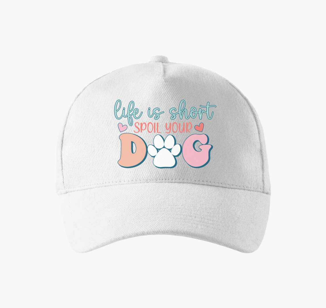 Dog spoil baseball sapka — Fehér