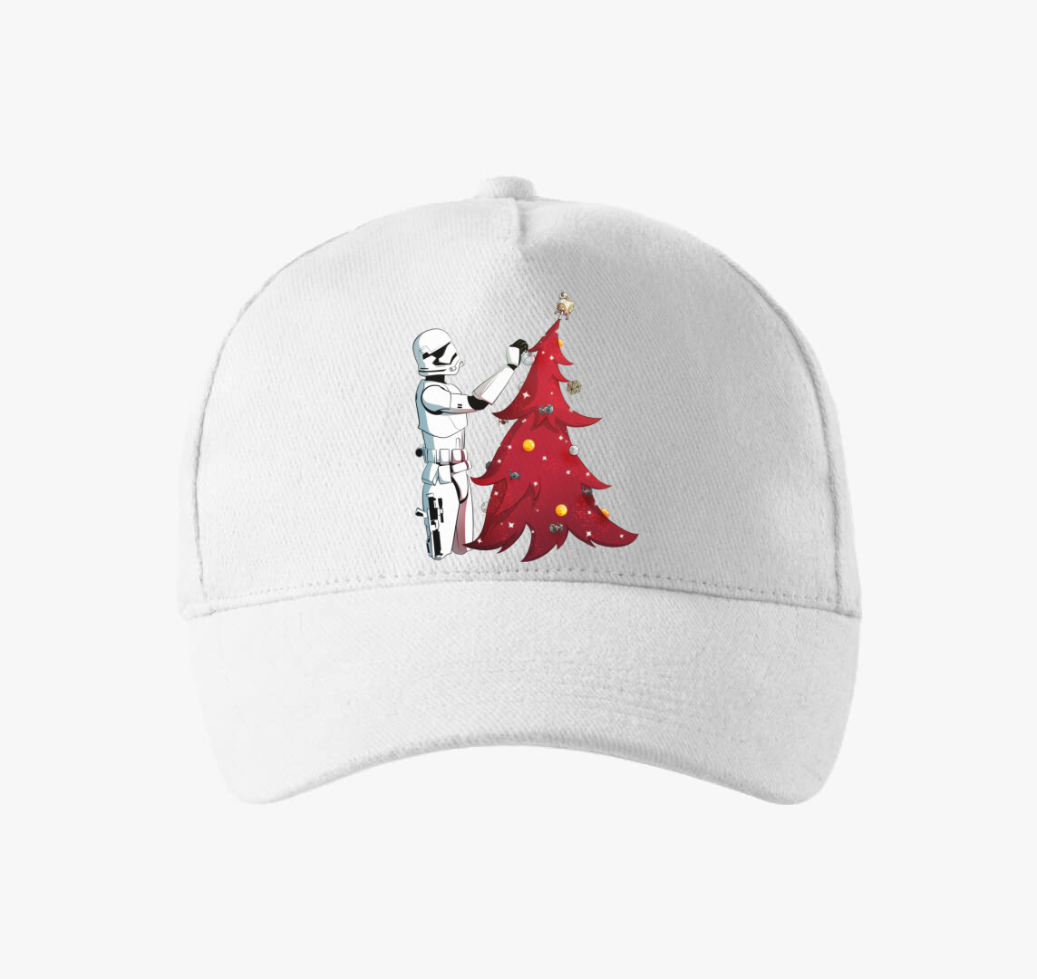 Rohamosztagos Karácsonyozik! baseball sapka — Fehér