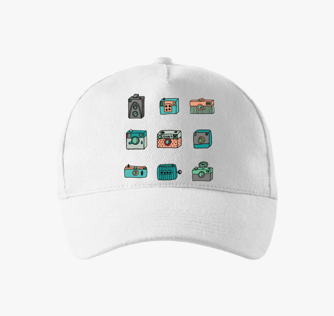 LOMO baseball sapka — Fehér