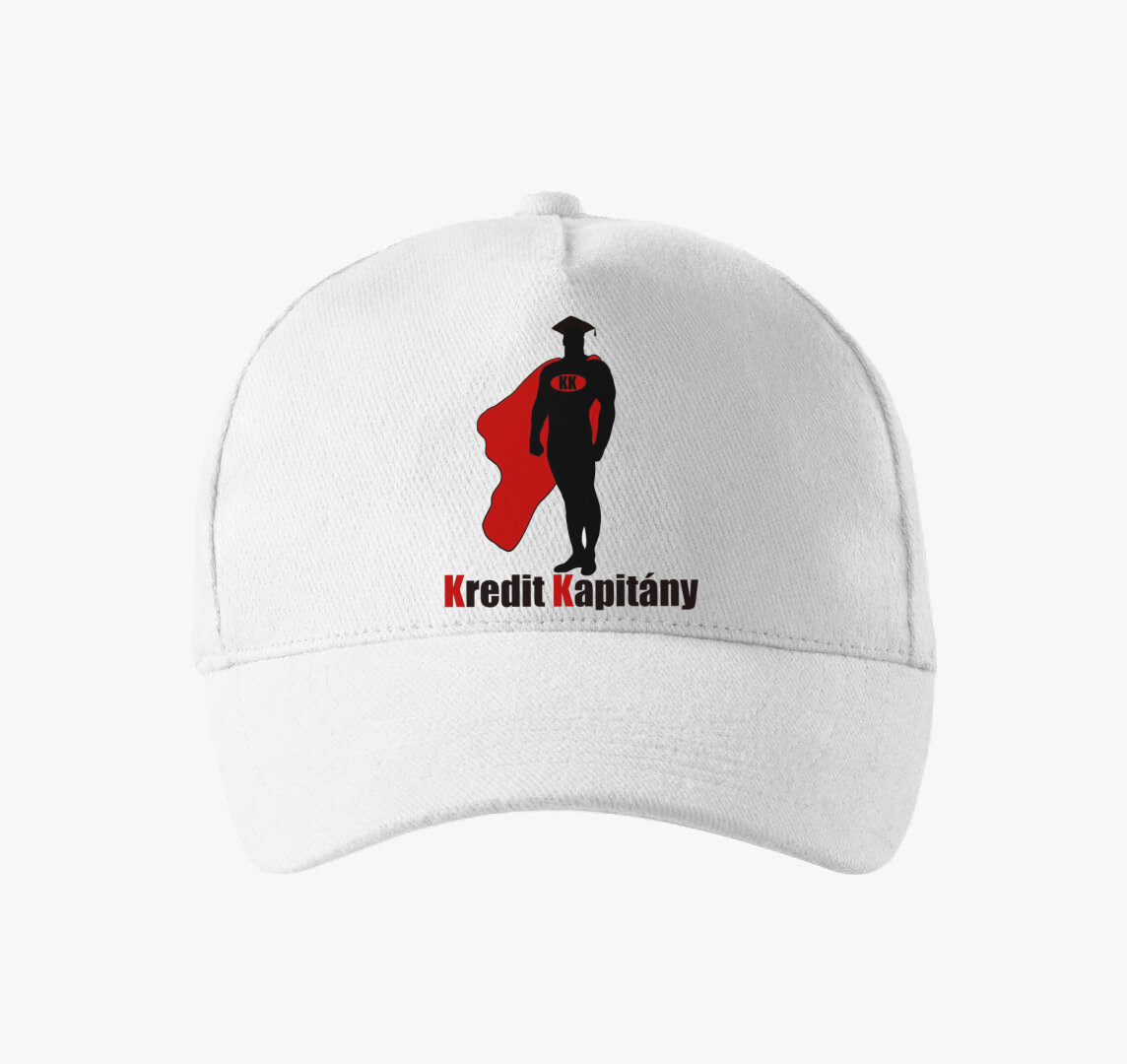 Kredit kapitány logós baseball sapka — Fehér