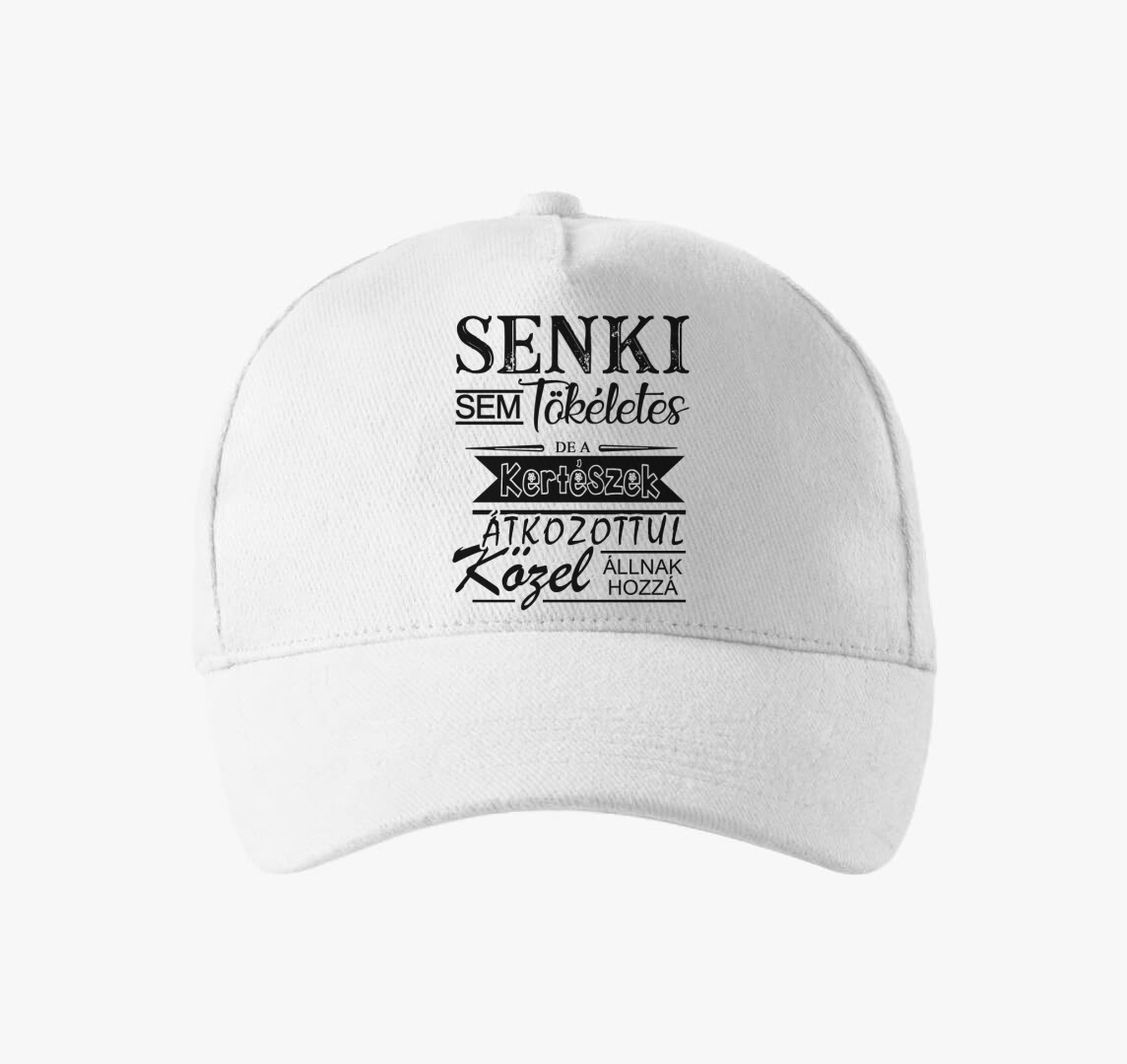 Tökéletes kertész baseball sapka — Fehér