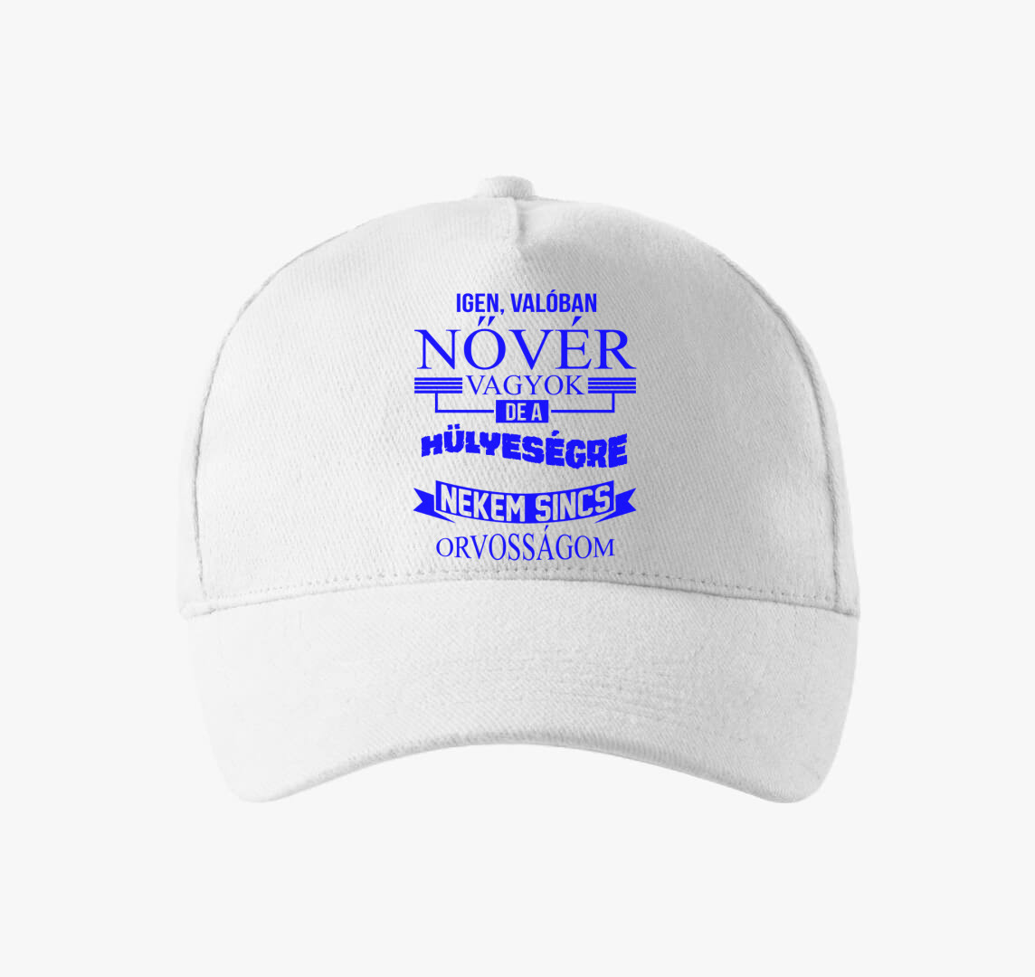 Nővér vagyok baseball sapka — Fehér