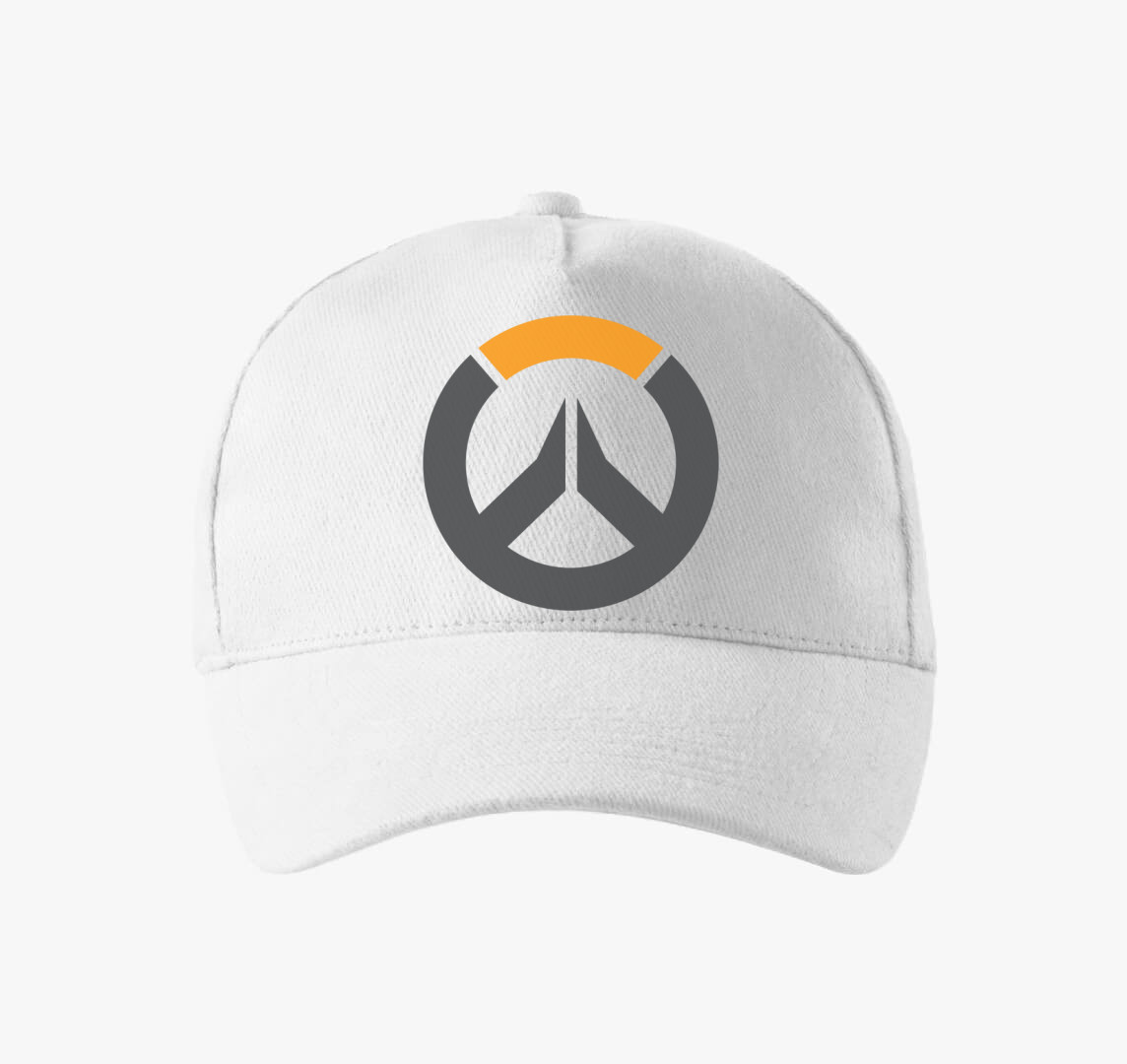 Overwatch (Jel) Gamer baseball sapka — Fehér