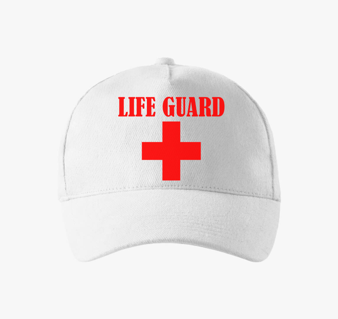 Lifeguard baseball sapka — Fehér