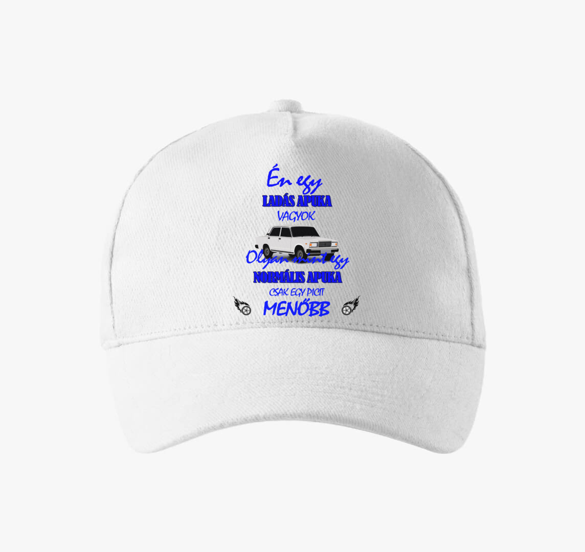 Ladás Apuka baseball sapka — Fehér