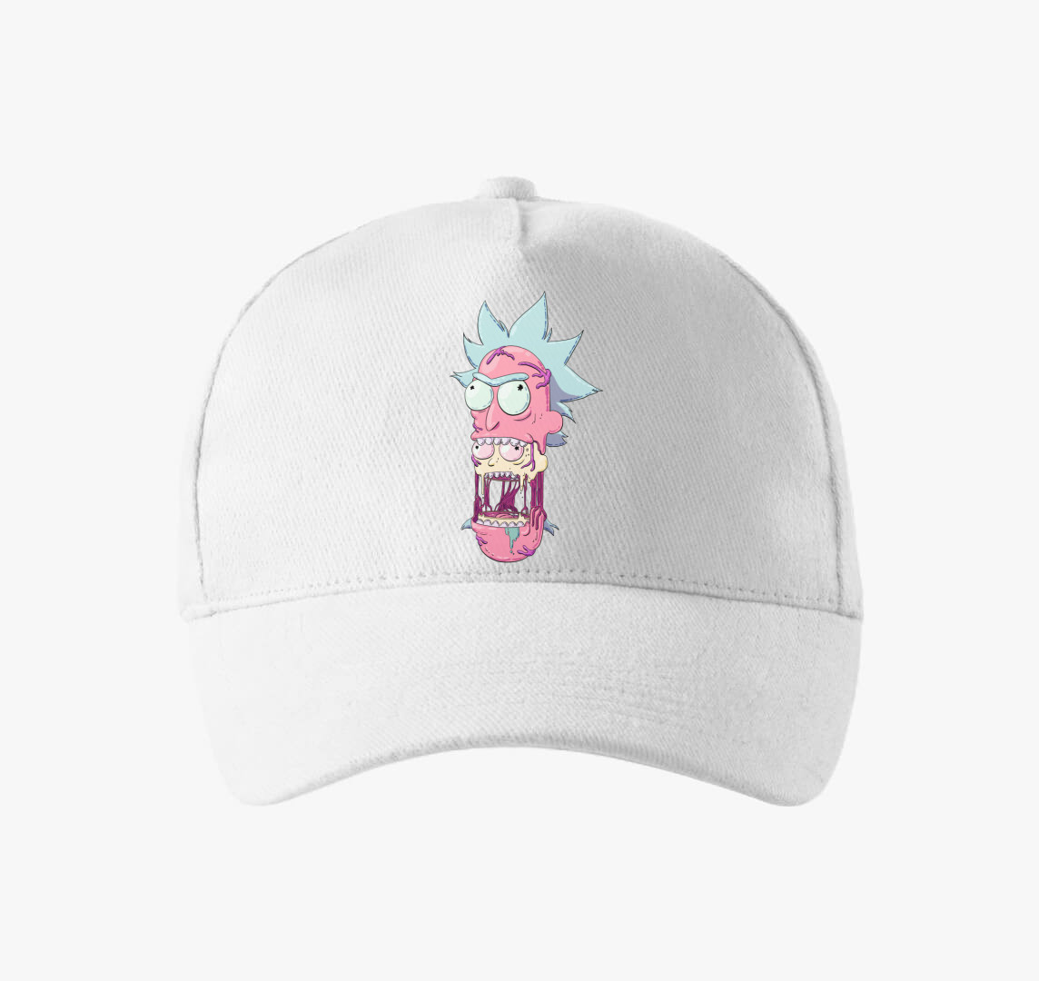 Rick N Morty baseball sapka — Fehér