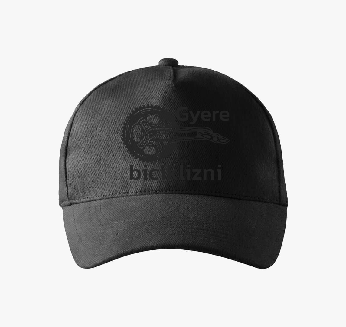 Gyere biciklizni baseball sapka — Fekete