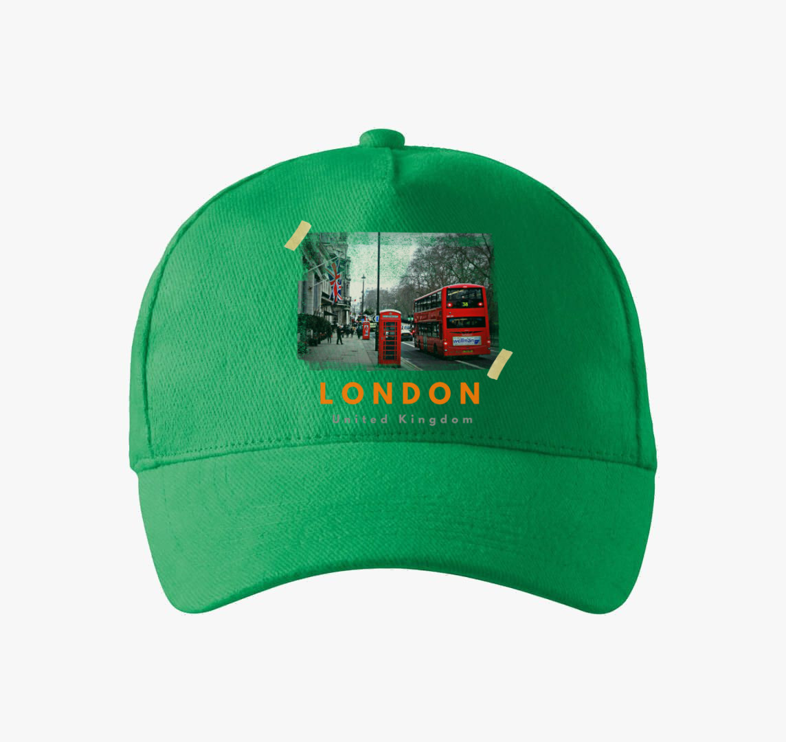 London Városi baseball sapka — Fűzöld