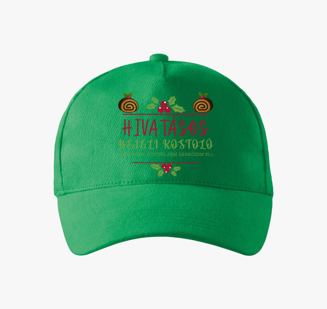Hivatásos bejgli kostoló baseball sapka — Fűzöld