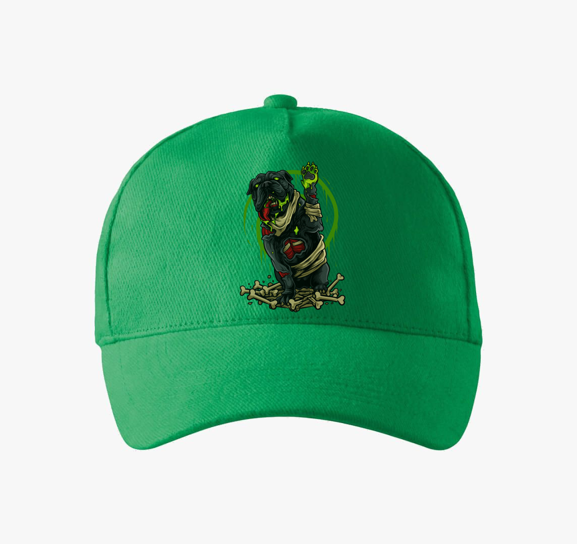 Zombi kutya baseball sapka — Fűzöld