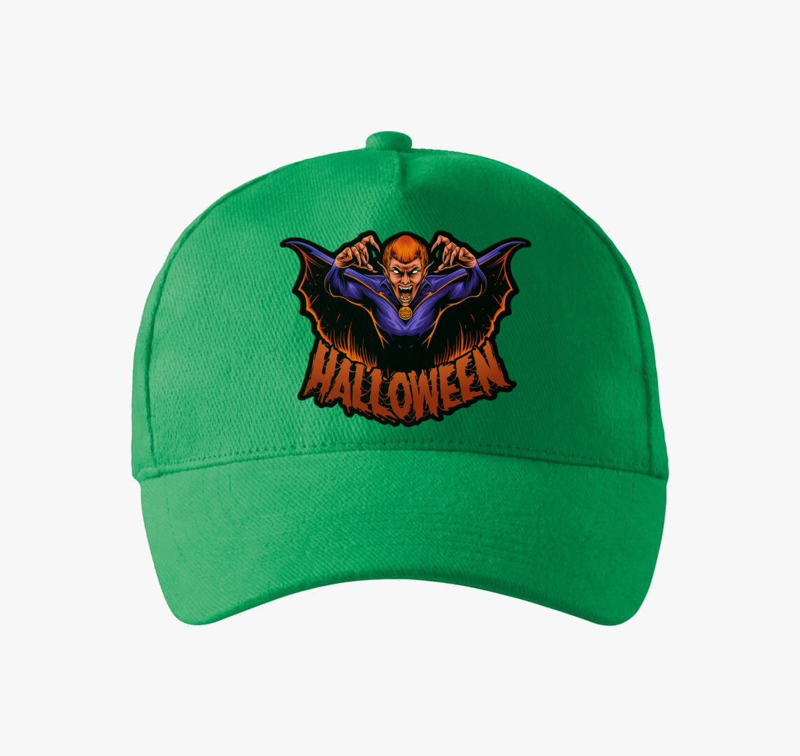 Halloween-i vámpíros baseball sapka — Fűzöld
