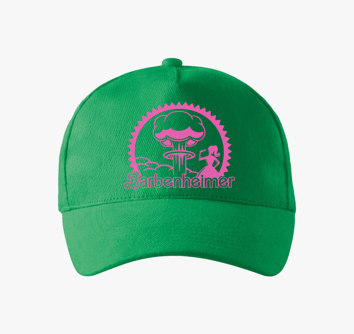 Barbenheimer baseball sapka — Fűzöld