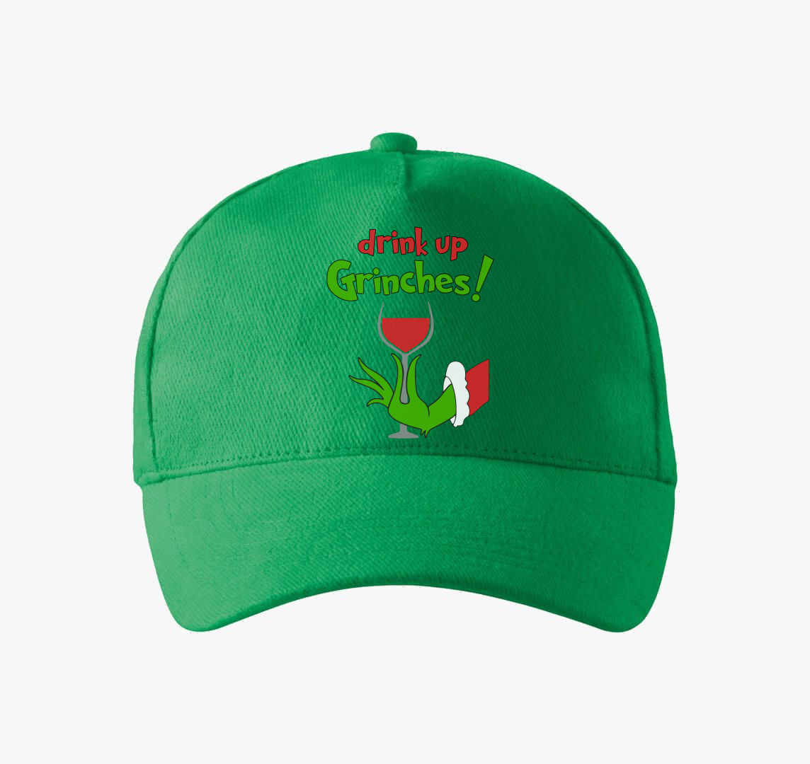 Emeljük poharunkat - Grincses baseball sapka — Fűzöld