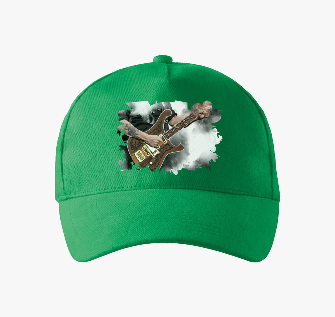 Lemmy Basszusgitár baseball sapka — Fűzöld