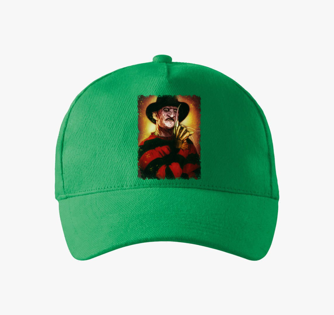 Freddy Krueger baseball sapka 2 — Fűzöld