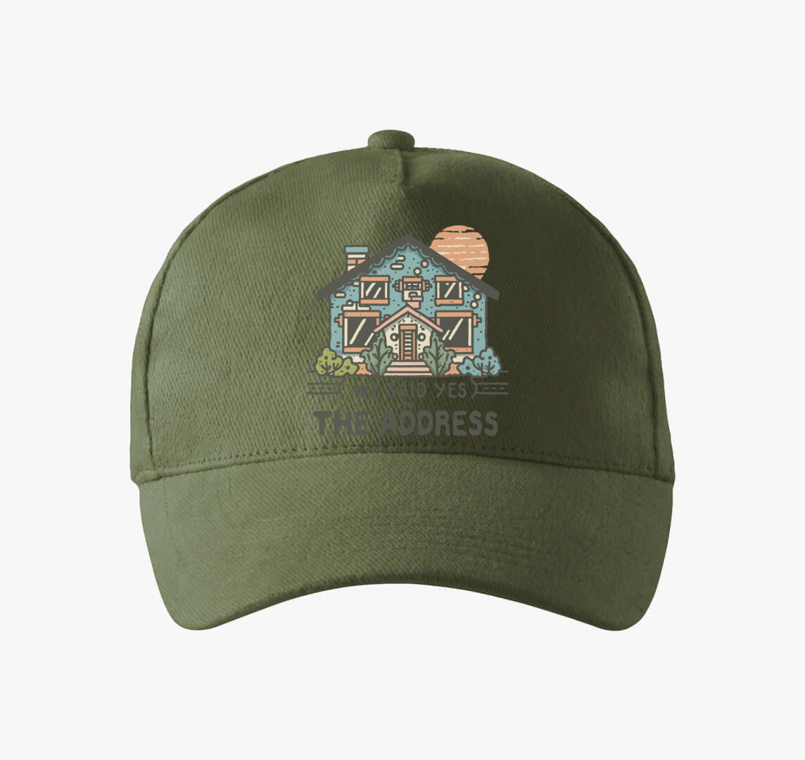 Yes Ház baseball sapka — Khaki