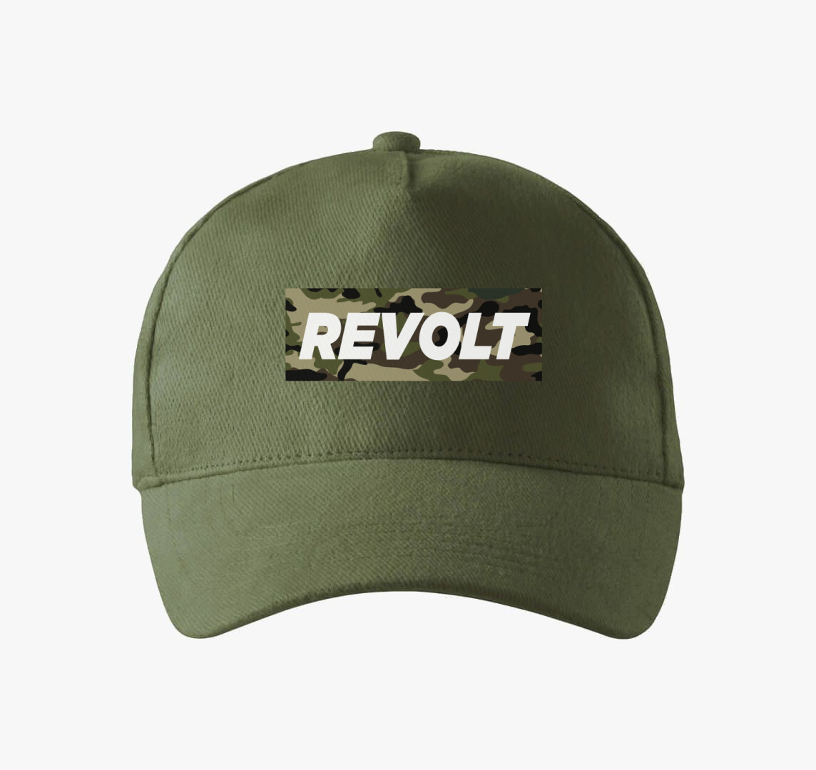 Terepminta emblémás design baseball sapka — Khaki