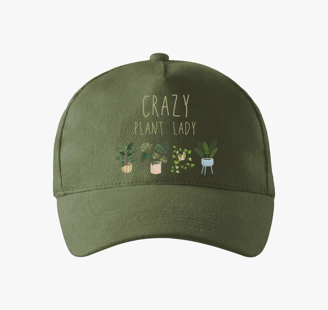 Nővényes baseball sapka — Khaki