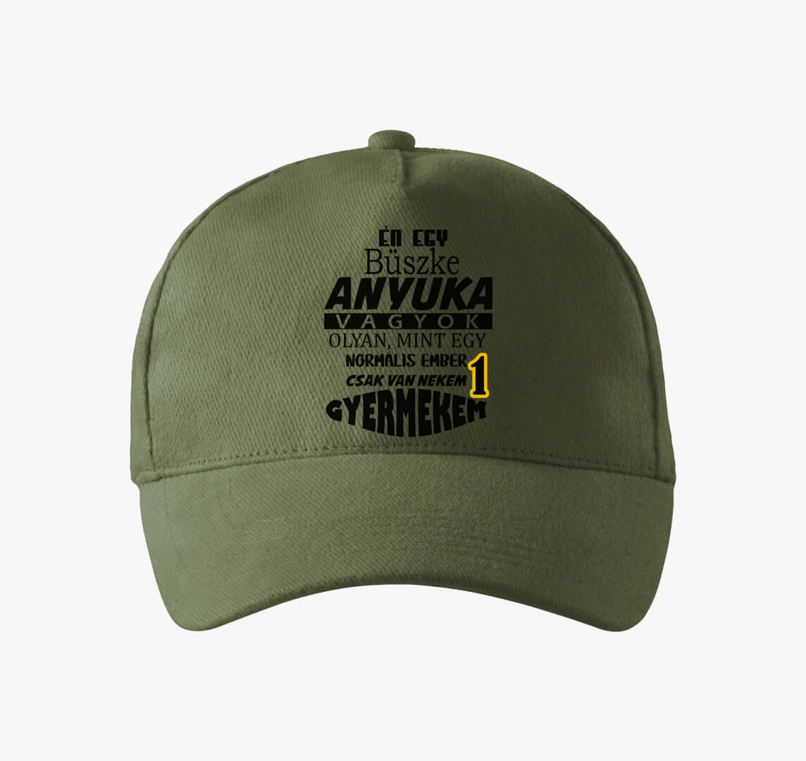 Büszke Anya baseball sapka — Khaki