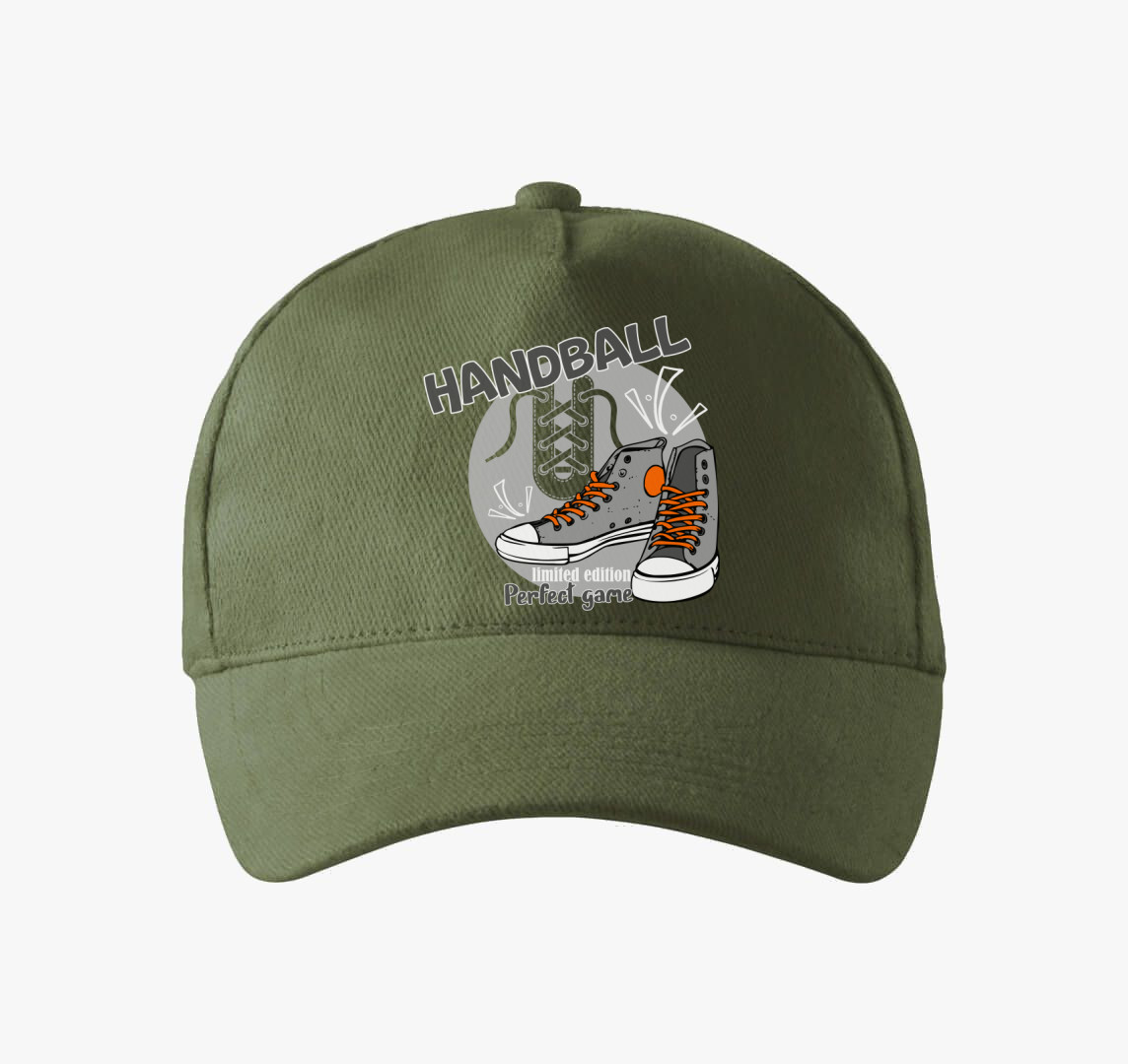 Kézilabdás cipős baseball sapka — Khaki