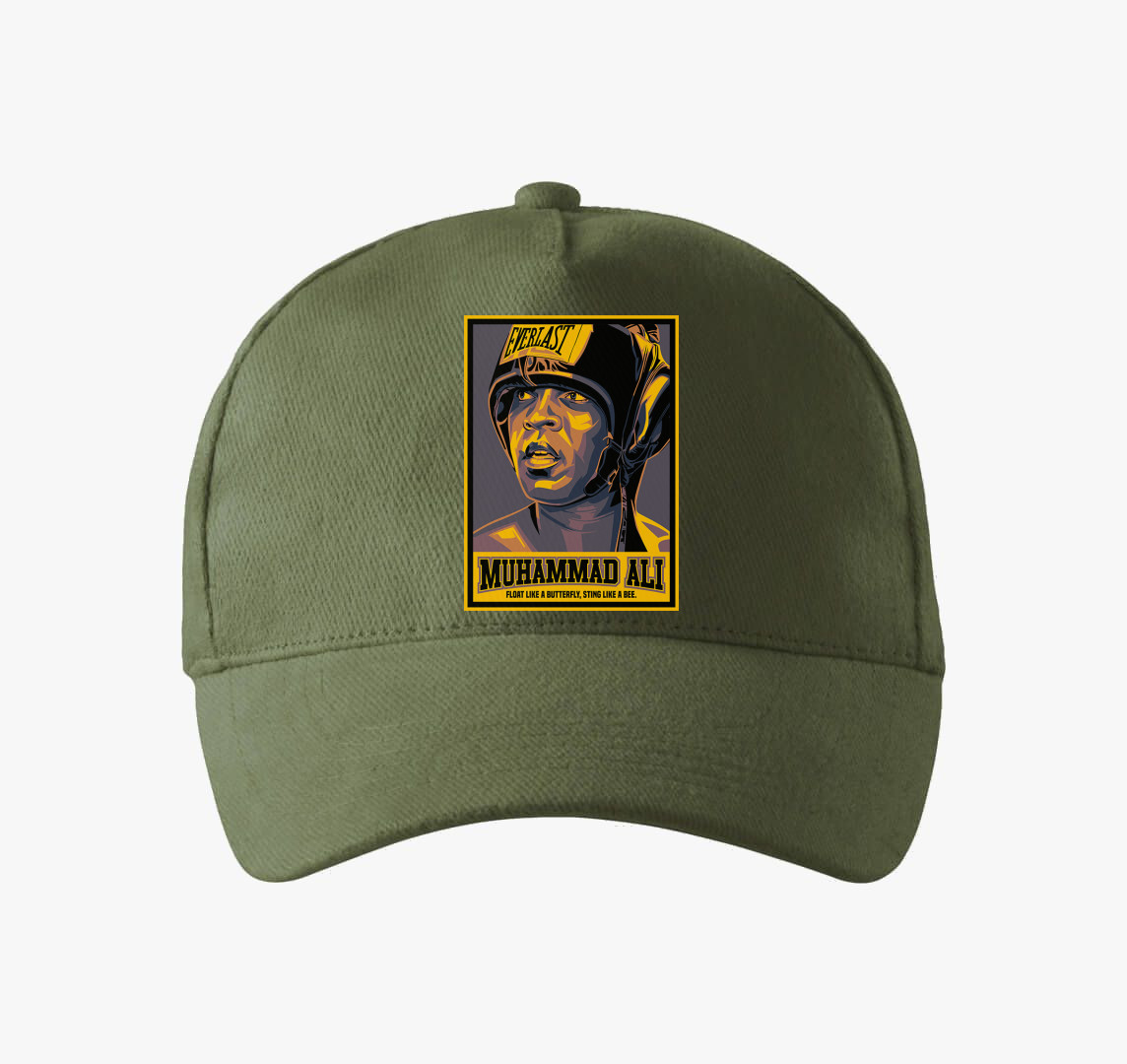 Muhammad Ali baseball sapka — Khaki