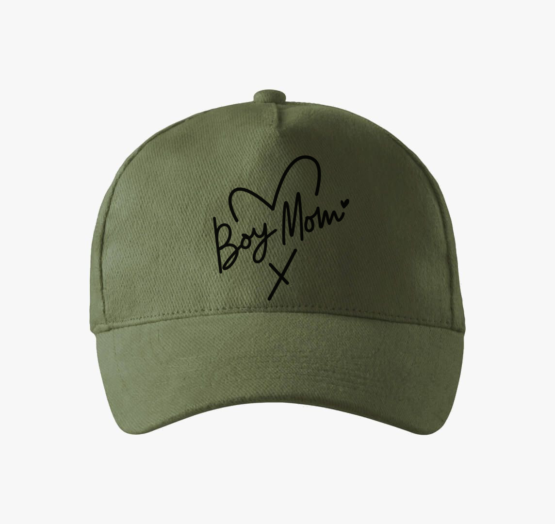 Boy Mom baseball sapka — Khaki