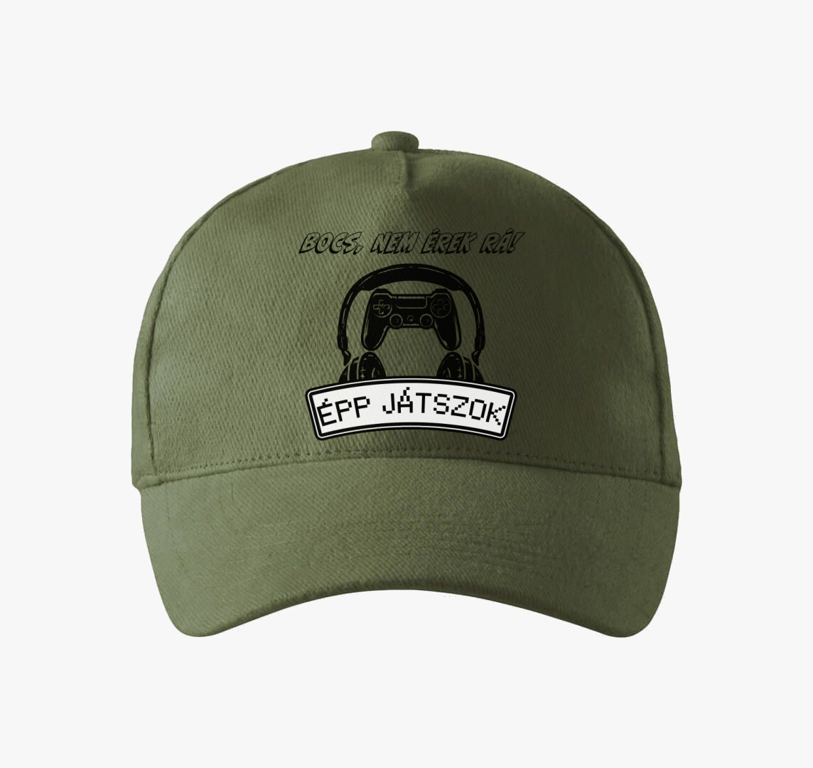 Bocs, nem érek rá épp játszok baseball sapka — Khaki